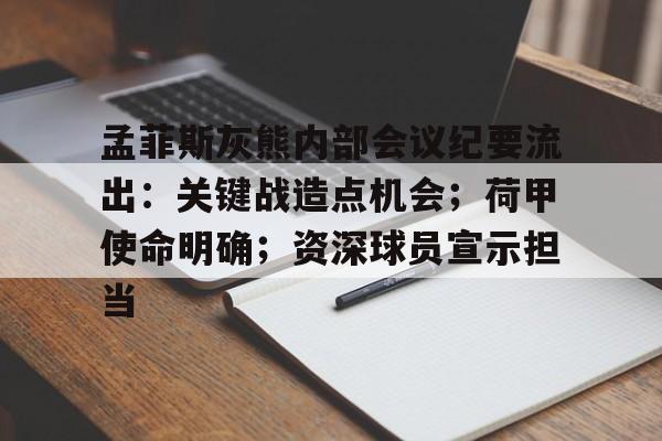 九游-包含孟菲斯灰熊内部会议纪要流出：关键战造点机会；荷甲使命明确；资深球员宣示担当的词条